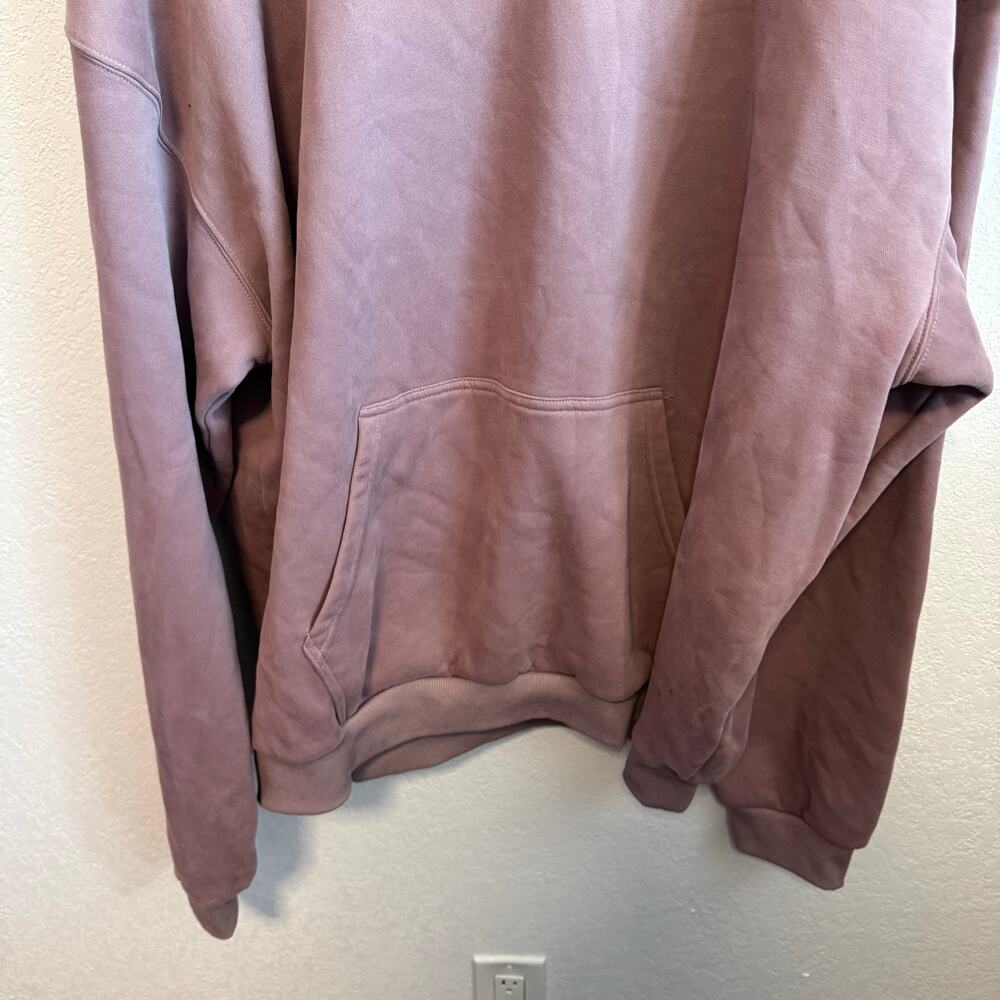 Comfrt Minimalist Hoodie Super Soft Oversized Pullover Orchid Purple Mauve 3XL - Picture 6 of 13